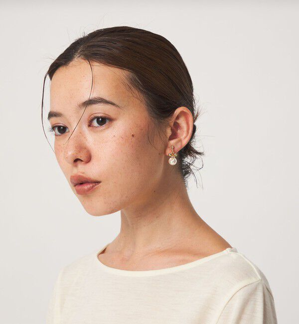UNITED ARROWS green label relaxing「ツブツブボール イヤリング」|イヤリング|