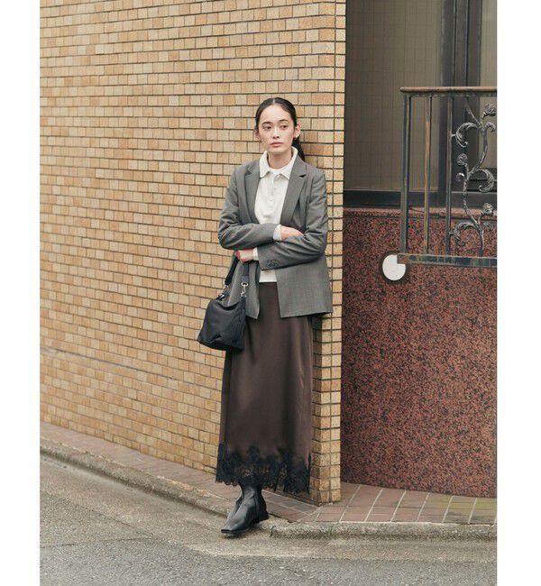 UNITED ARROWS green label relaxing「スクエア ストレッチ ショートブーツ 撥水」|ロングブーツ|