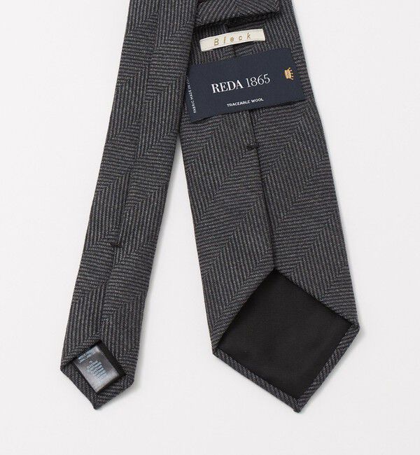 UNITED ARROWS green label relaxing「＜Bleck＞8.0cm REDA ソリッド1 ネクタイ」|ネクタイ・蝶ネクタイ|