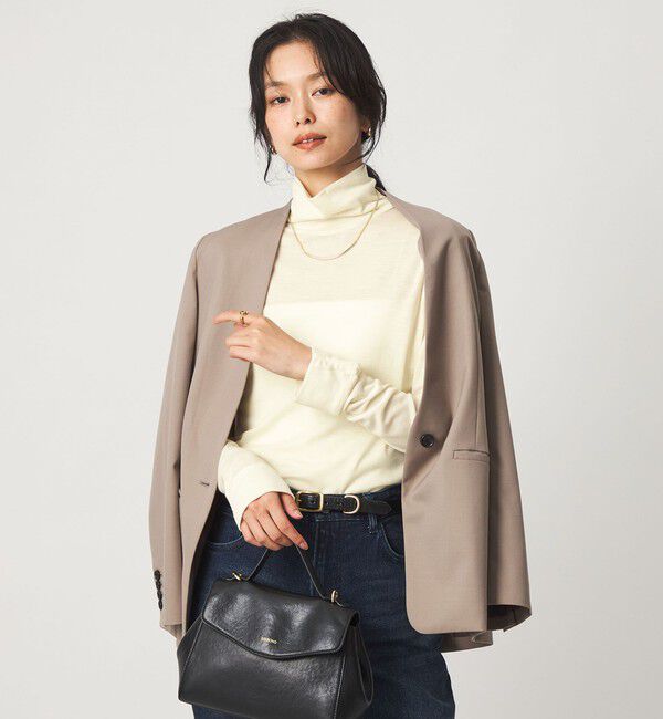 UNITED ARROWS green label relaxing「フライス タートルネック カットソー」|Tシャツ・カットソー|