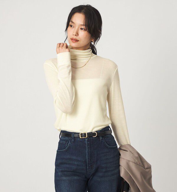 UNITED ARROWS green label relaxing「フライス タートルネック カットソー」|Tシャツ・カットソー|