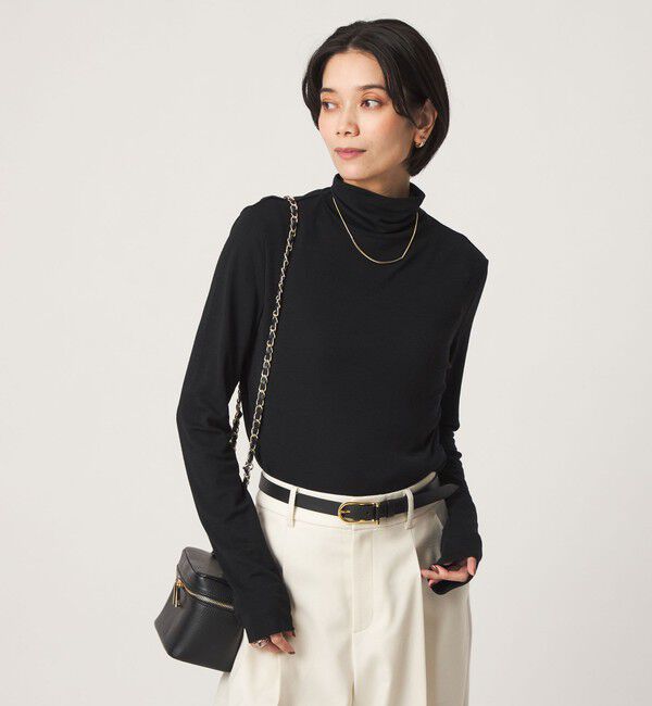 UNITED ARROWS green label relaxing「フライス タートルネック カットソー」|Tシャツ・カットソー|