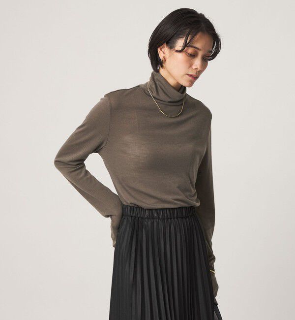 UNITED ARROWS green label relaxing「フライス タートルネック カットソー」|Tシャツ・カットソー|