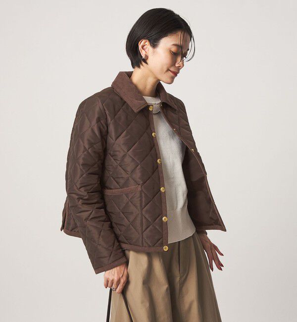 UNITED ARROWS green label relaxing「【別注】＜Traditional Weatherwear＞WAVERLY  Aライン キルティング ジャケット」|その他|