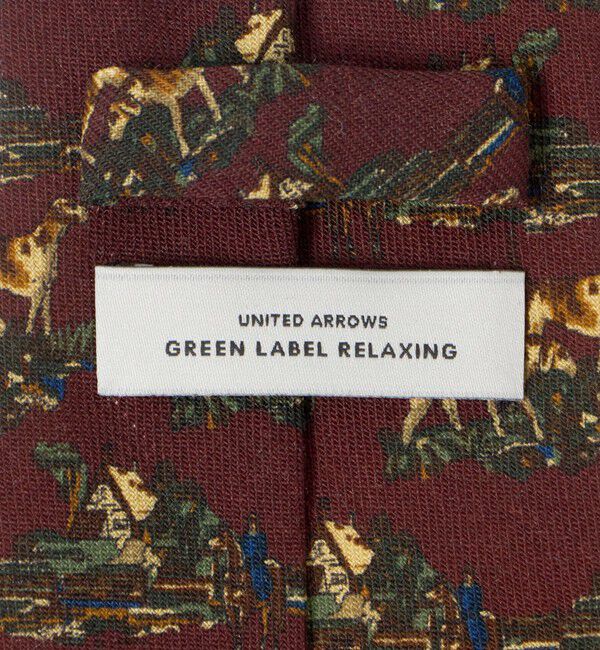 UNITED ARROWS green label relaxing「8.0cm モチーフ ITALY ネクタイ」|ネクタイ・蝶ネクタイ|