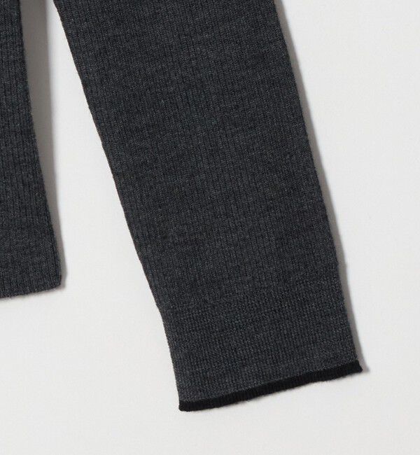 UNITED ARROWS green label relaxing「ウール リブ ボートネック ニット プルオーバー ウォッシャブル」|ニット・セーター|