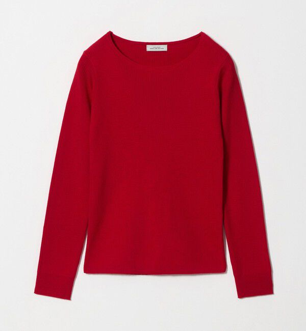 UNITED ARROWS green label relaxing「ウール リブ ボートネック ニット プルオーバー ウォッシャブル」|ニット・セーター|