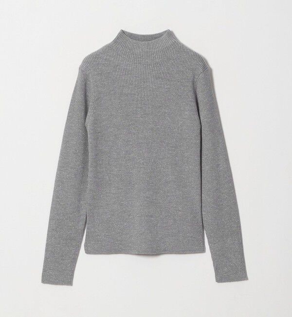 UNITED ARROWS green label relaxing「リブ ラメ ボトルネック ニット ウォッシャブル」|ニット・セーター|