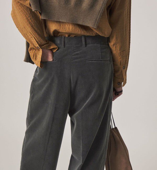 STEVEN ALAN「＜Steven Alan＞ 9W コーデュロイ イン ツープリーツ ドレス トラウザーズ II」|スラックス|