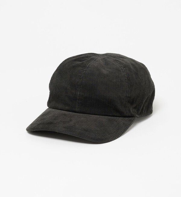 STEVEN ALAN「＜Steven Alan＞ 13W コーデュロイ キャップ」|キャップ・キャスケット|BLACK