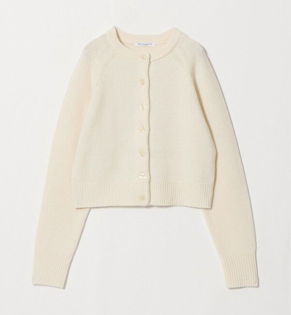 BEAUTY&YOUTH UNITED ARROWS「ウール ショート ニット カーディガン」|カーディガン|OFF WHITE