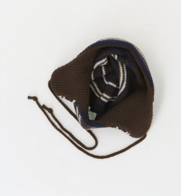 BEAUTY&YOUTH UNITED ARROWS「＜RACAL＞ボーダー イヤー ニットキャップ」|ニット帽|