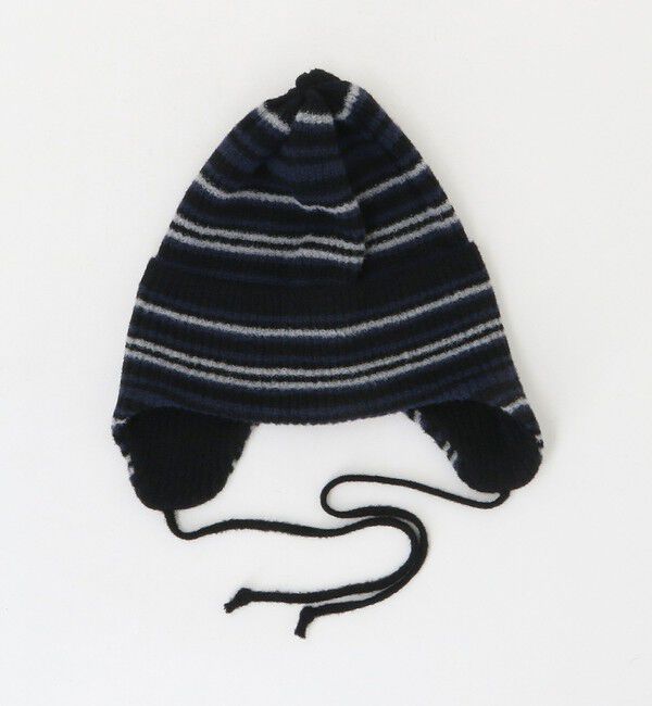 BEAUTY&YOUTH UNITED ARROWS「＜RACAL＞ボーダー イヤー ニットキャップ」|ニット帽|