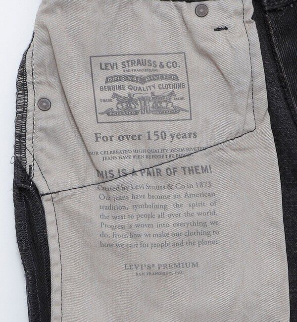 SHIPS「Levi&rsquo;s: 555 RELAXED STRAIGHT」|デニム|