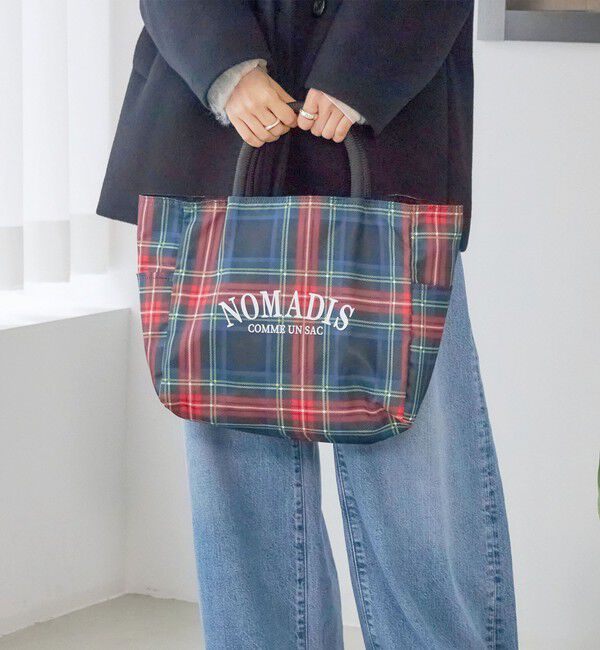 SHIPS for women「《追加予約》【SHIPS別注】NOMADIS: SAC2 W/16 CHECK」|ハンドバッグ|