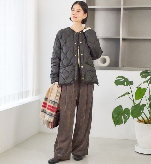 SHIPS for women「《一部予約》【SHIPS別注】TAION:〈手洗い可能〉リバーシブル マルチ WAY ダウン ジャケット」|ダウン|