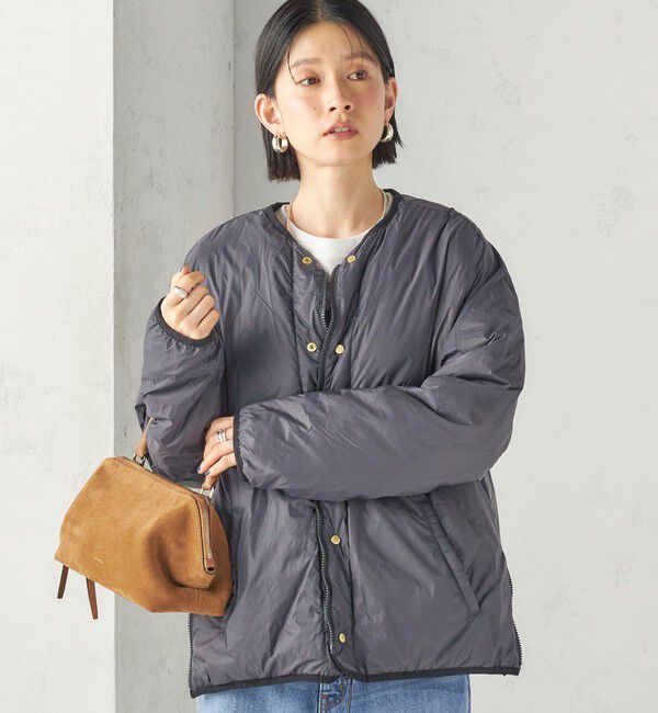 SHIPS for women「《一部予約》【SHIPS別注】TAION:〈手洗い可能〉リバーシブル マルチ WAY ダウン ジャケット」|ダウン|