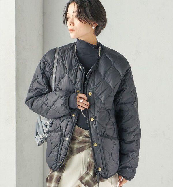 SHIPS for women「《一部予約》【SHIPS別注】TAION:〈手洗い可能〉リバーシブル マルチ WAY ダウン ジャケット」|ダウン|