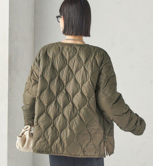 SHIPS for women「《一部予約》【SHIPS別注】TAION:〈手洗い可能〉リバーシブル マルチ WAY ダウン ジャケット」|ダウン|