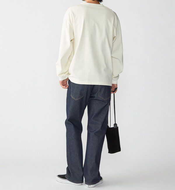 SHIPS「【WEB限定】〈汗染み防止加工〉ポケット ロングスリーブ Tシャツ」|Tシャツ・カットソー|