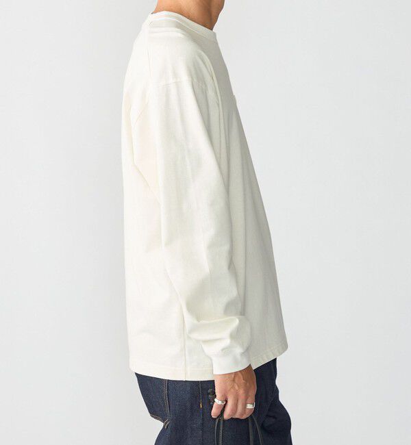SHIPS「【WEB限定】〈汗染み防止加工〉ポケット ロングスリーブ Tシャツ」|Tシャツ・カットソー|