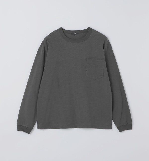 SHIPS「【WEB限定】〈汗染み防止加工〉ポケット ロングスリーブ Tシャツ」|Tシャツ・カットソー|
