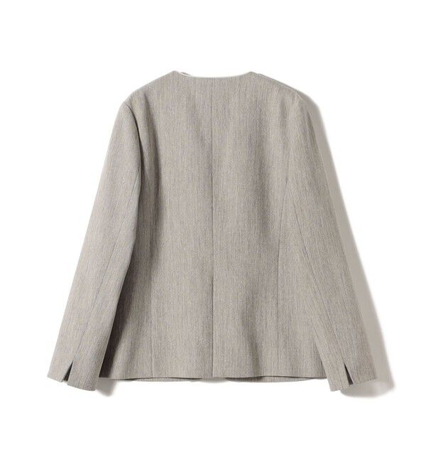SHIPS for women「〈洗濯機可能〉FUNCTION ツイル ジャケット 26AW」|ノーカラージャケット|