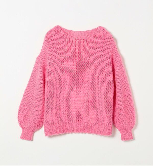 quaranciel「《予約》〈手洗い可能〉アルパカ ミックス  ローゲージ ルーズ ニット プルオーバー」|ニット・セーター|