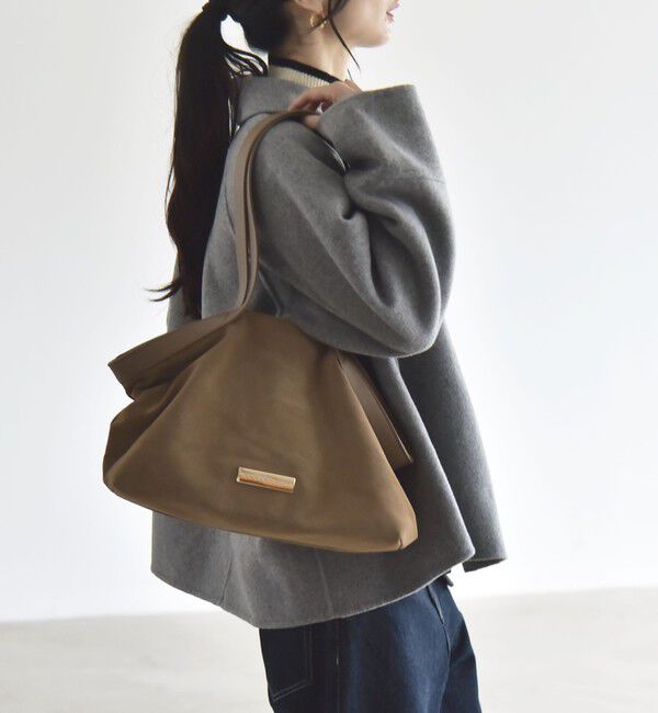 quaranciel「リバー ステンカラー Aライン ショート ポンチョ コート」|その他|