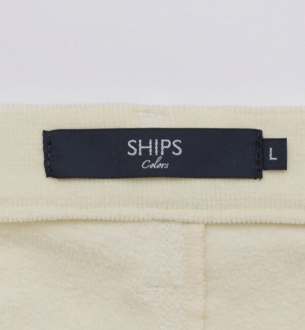 SHIPS Colors 「《予約》〈洗濯機可能〉コーデュロイ ストレッチ 裏起毛 ウォーム パンツ◆」|その他|
