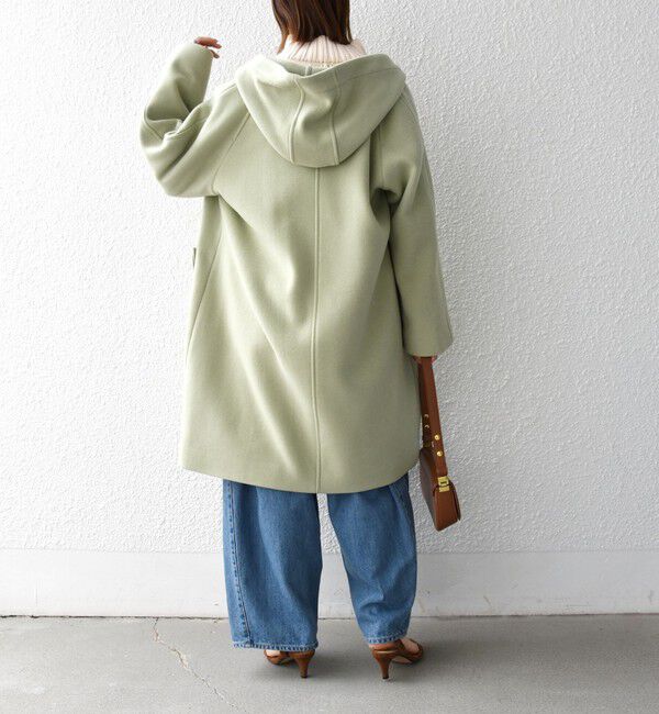 SHIPS any「《予約》PURE WOOL ロング フーディー コート」|その他|