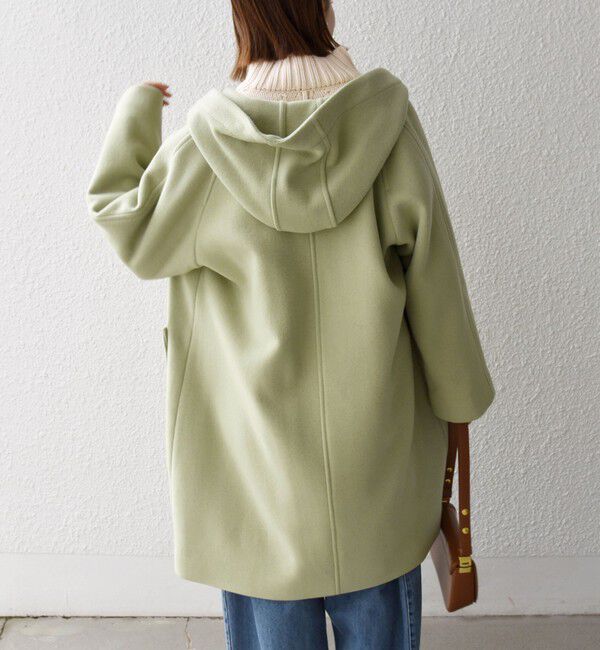 SHIPS any「《予約》PURE WOOL ロング フーディー コート」|その他|
