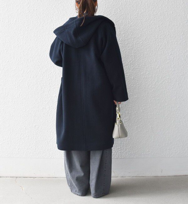 SHIPS any「《予約》PURE WOOL ロング フーディー コート」|その他|