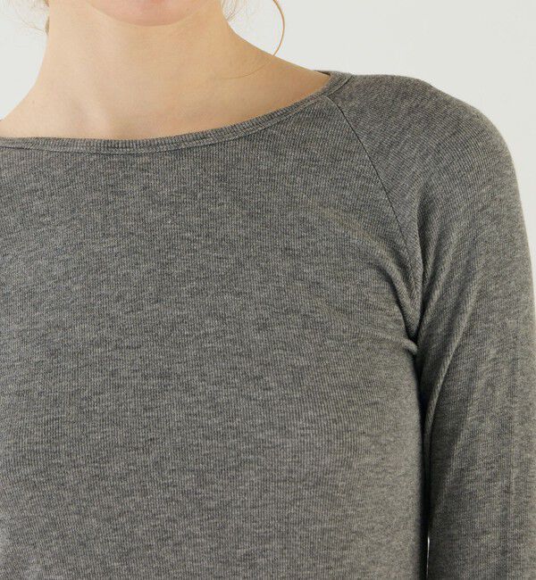 GALERIE VIE「レーヨンカシミヤジャージー クルーネックプルオーバー」|Tシャツ・カットソー|