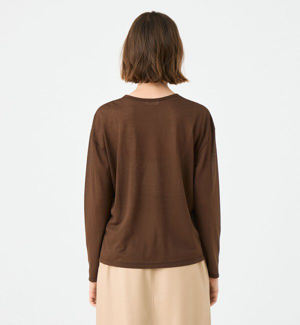 Ballsey「シアーコンパクトジャージー ロングスリーブプルオーバー」|Tシャツ・カットソー|
