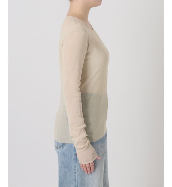 Plage「Mesh Sheer ロンT 7」|Tシャツ・カットソー|