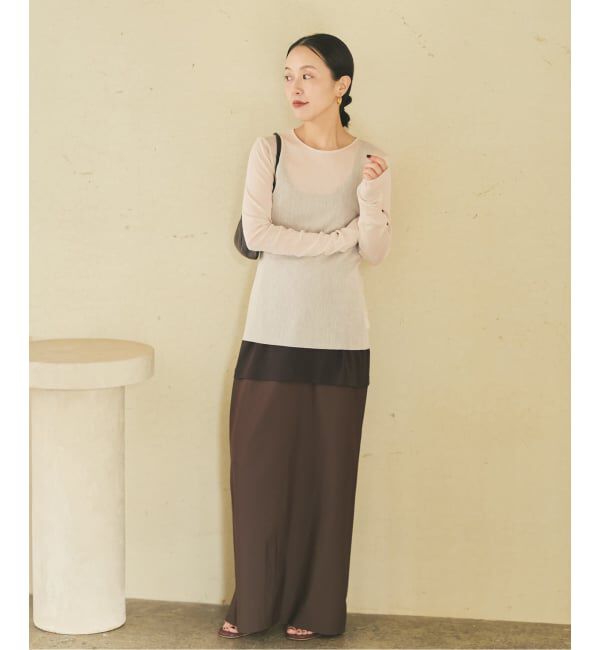 Plage「Mesh Sheer ロンT 7」|Tシャツ・カットソー|