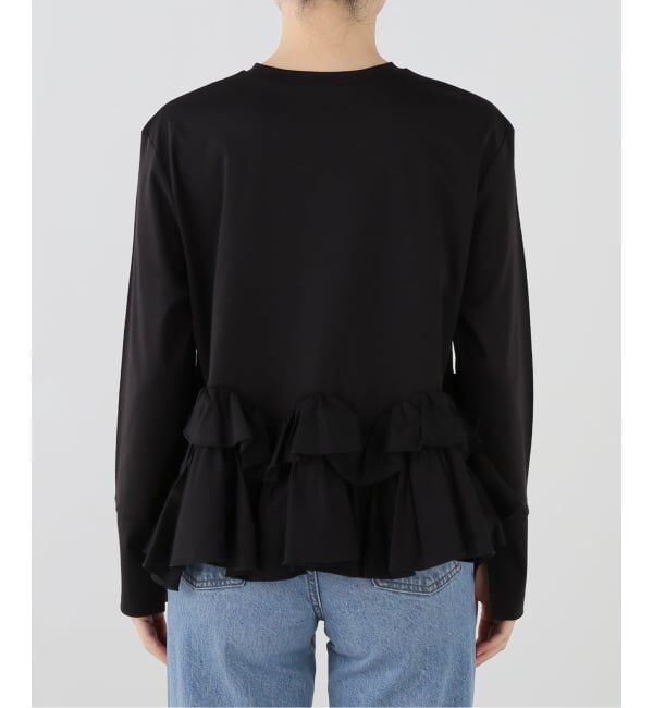 IENA「MARILYN MOON/マリリンムーン ruffle top カットソー 4264-182」|Tシャツ・カットソー|