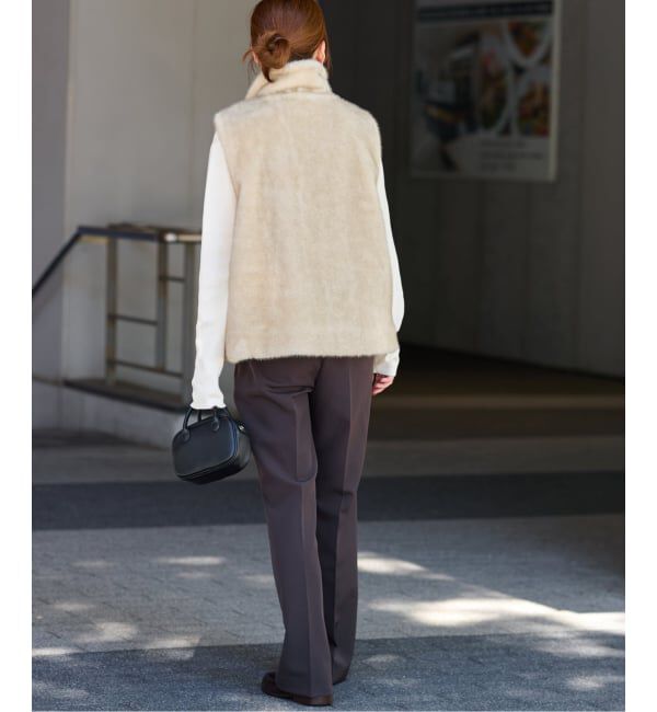 JOURNAL STANDARD relume「《WEB限定追加 /  新色》スタンドカラーファーベスト」|ダウンベスト・ベスト|