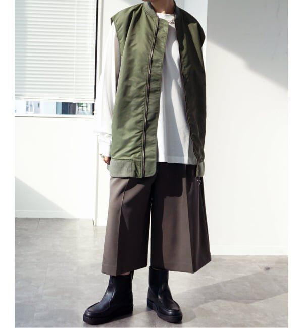 journal standard luxe「ナイロンMA1 ベスト」|ダウンベスト・ベスト|