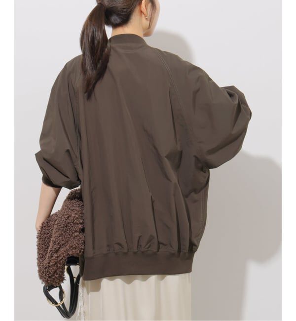 JOURNAL STANDARD relume「《追加3》［手洗い可］ウォッシャブルナイロンダブルジップMA-1」|ブルゾン・スタジャン|
