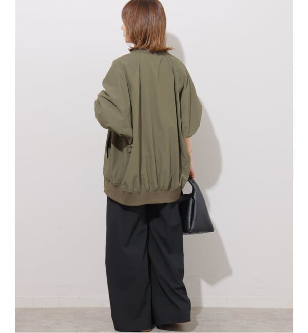 JOURNAL STANDARD relume「《追加3》［手洗い可］ウォッシャブルナイロンダブルジップMA-1」|ブルゾン・スタジャン|