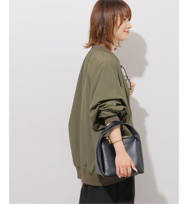 JOURNAL STANDARD relume「《追加3》［手洗い可］ウォッシャブルナイロンダブルジップMA-1」|ブルゾン・スタジャン|
