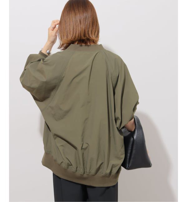 JOURNAL STANDARD relume「《追加3》［手洗い可］ウォッシャブルナイロンダブルジップMA-1」|ブルゾン・スタジャン|