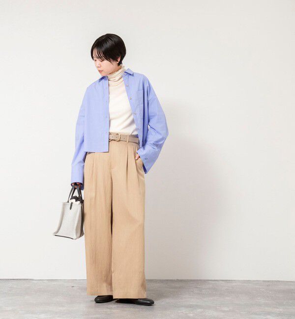 NOLLEY'S「【WEB＆一部店舗限定サイズアイテム】ウォッシャブルセルロースワイドパンツ」|その他|
