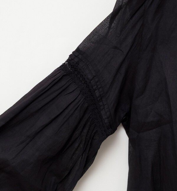 NOLLEY'S sophi「【MARILYN MOON】sheer starched cotton lace frilled ブラウス」|シャツ・ブラウス|