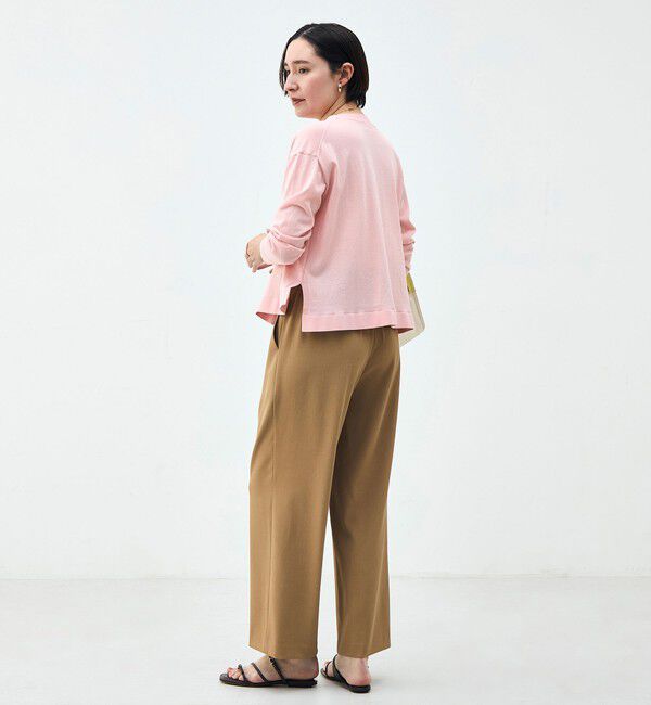 NOLLEY'S「【一部WEB限定カラー】《手洗い可能》エアリータッチゆったりVネックカーディガン」|カーディガン|