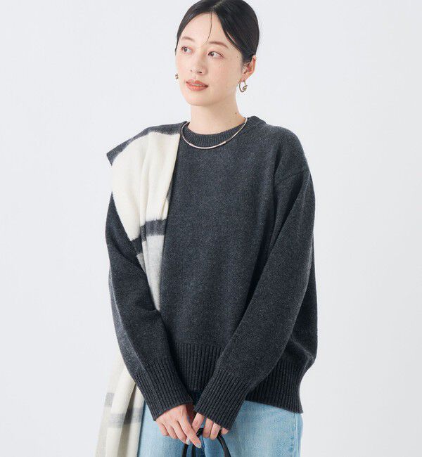 NOLLEY'S「【WEB＆店舗限定カラーあり】MUSICクルーネックプルオーバー」|ニット・セーター|