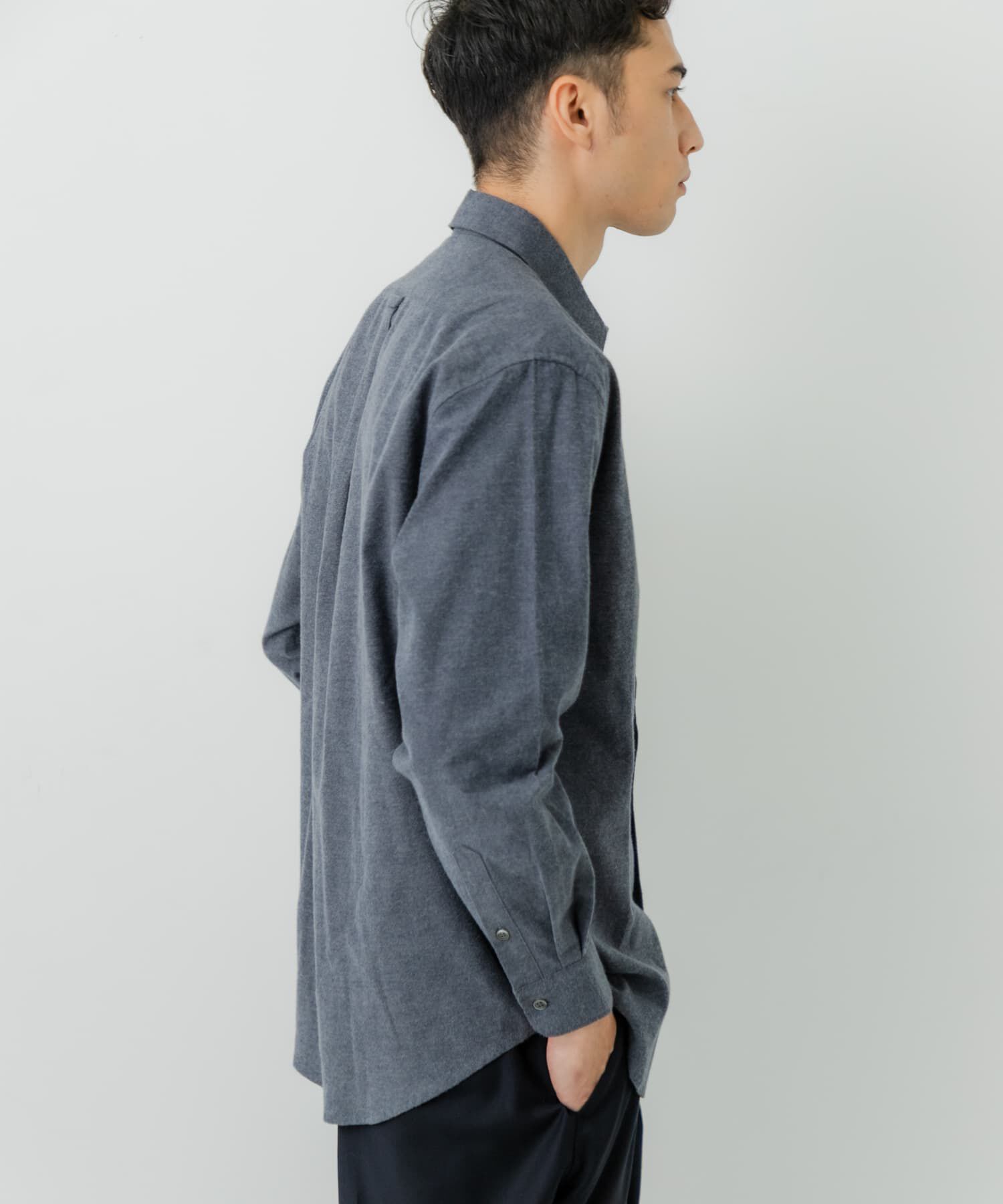 URBAN RESEARCH「『UR TECH』Brushed Cotton Shirts」|シャツ・ブラウス|