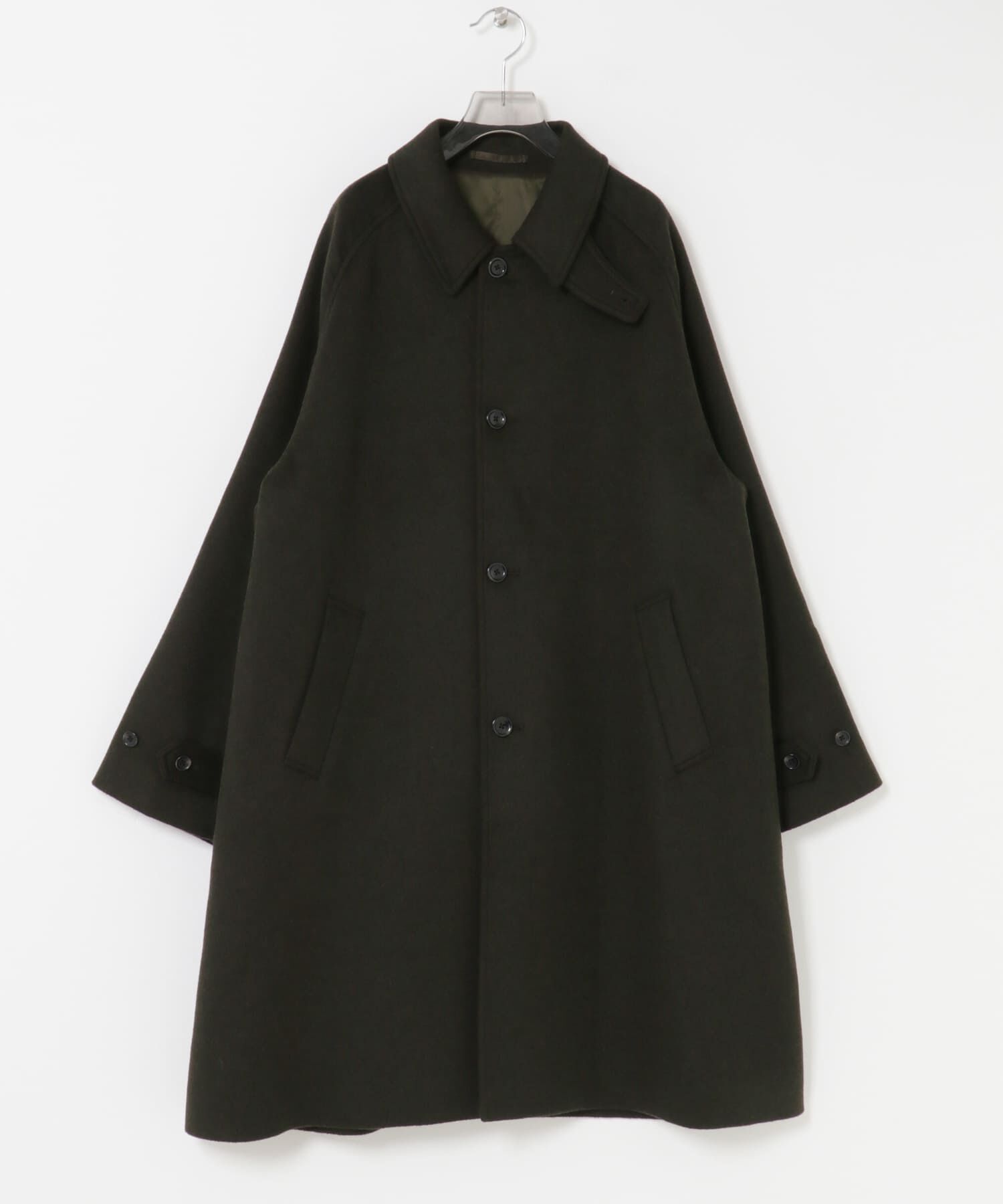 URBAN RESEARCH「WOOL BAL COLLAR COAT」|ステンカラーコート|